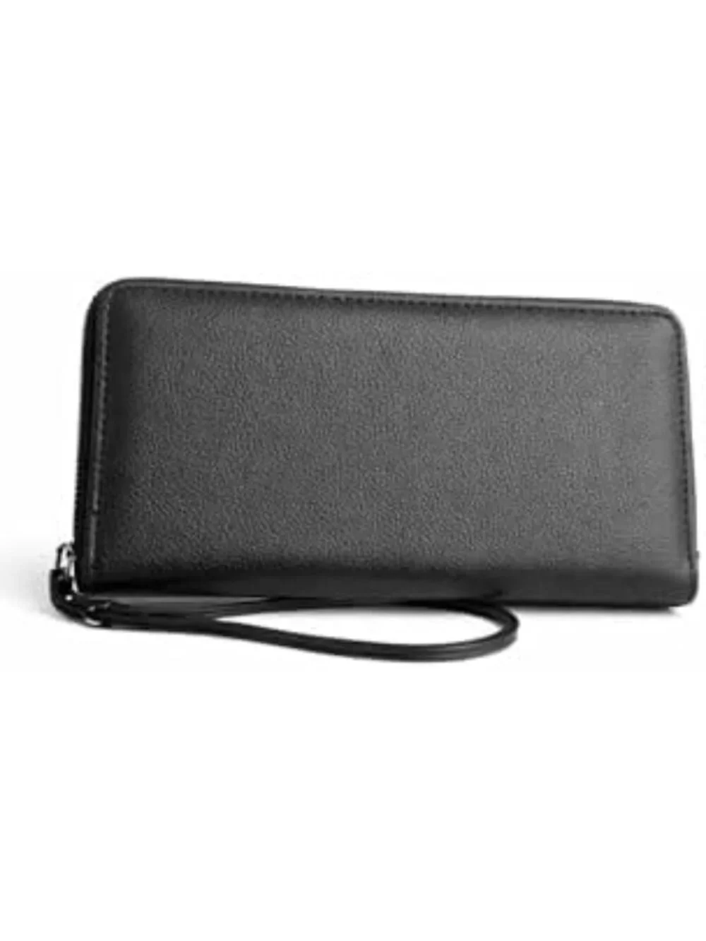 Stylish Women's Zip Around Wallet with Wrist Strap - Perfect for Everyday Use